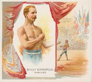1888 Allen & Ginter World's Champions (N43) #NNO Billy Edwards Front