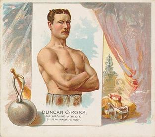 1888 Allen & Ginter World's Champions (N43) #NNO Duncan C. Ross Front