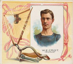 1888 Allen & Ginter World's Champions (N43) #NNO W.E. Crist Front