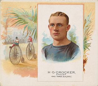 1888 Allen & Ginter World's Champions (N43) #NNO H.G. Crocker Front