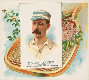 1888 Allen & Ginter World's Champions (N43) #NNO Dr. James Dwight Front