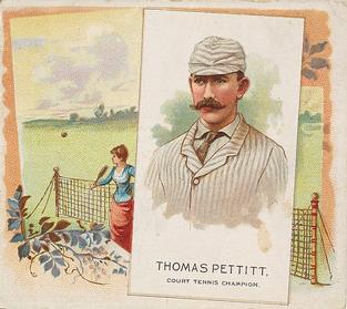 1888 Allen & Ginter World's Champions (N43) #NNO Thomas Pettit Front