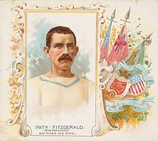 1888 Allen & Ginter World's Champions (N43) #NNO Patrick Fitzgerald Front