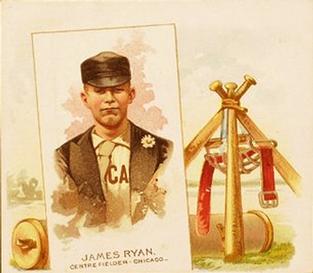 1888 Allen & Ginter World's Champions (N43) #NNO James Ryan Front