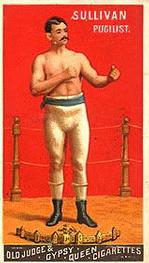 1888 Goodwin Champions (N162) #NNO John L. Sullivan Front