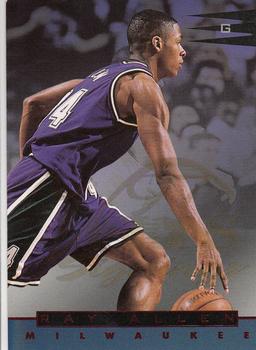 1997 Score Board Visions Signings #18 Ray Allen Front