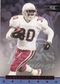 1997 Score Board Visions Signings #47 Leeland McElroy Front