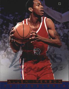 1997 Score Board Visions Signings #14 Allen Iverson Front