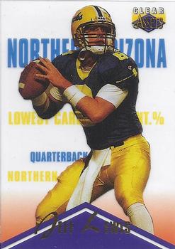 1996 Classic Clear Assets #30 Jeff Lewis Front
