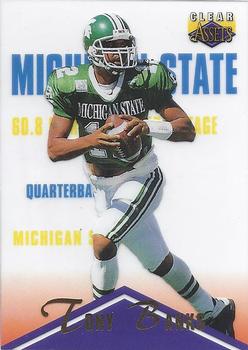 1996 Classic Clear Assets #47 Tony Banks Front