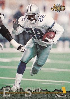 1996 Classic Assets #41 Emmitt Smith Front