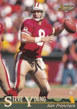 1996 Classic Assets #49 Steve Young Front