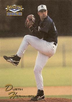 1995 Classic Assets Gold #14 Dustin Hermanson Front