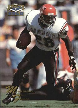 1995 Classic Assets Gold #27 Marshall Faulk Front