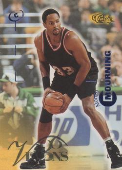 1996 Classic Visions #6 Alonzo Mourning Front