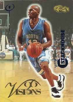 1996 Classic Visions #11 Jerry Stackhouse Front