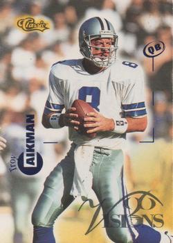 1996 Classic Visions #39 Troy Aikman Front
