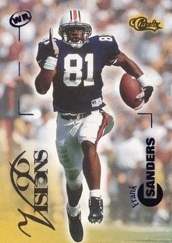 1996 Classic Visions #64 Frank Sanders Front