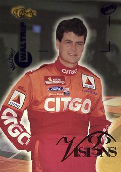 1996 Classic Visions #115 Michael Waltrip Front