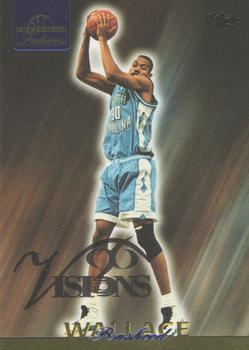 1996 Classic Visions #132 Rasheed Wallace Front