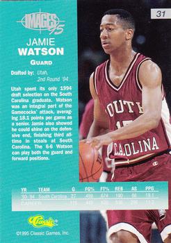 1995 Classic Images Four Sport #31 Jamie Watson Back