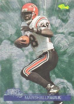 1995 Classic Images Four Sport #39 Marshall Faulk Front