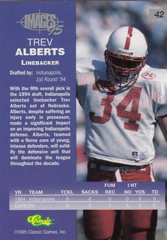 1995 Classic Images Four Sport #42 Trev Alberts Back