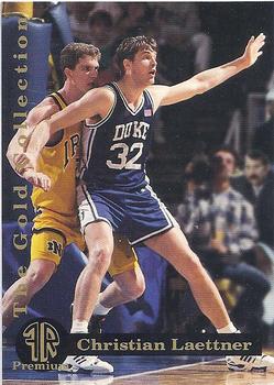 1993 Front Row Gold Collection Series 2 #1 Christian Laettner Front