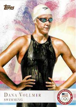 2012 Topps U.S. Olympic Team & Hopefuls #14 Dana Vollmer Front
