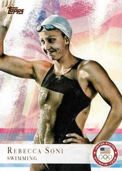 2012 Topps U.S. Olympic Team & Hopefuls #26 Rebecca Soni Front