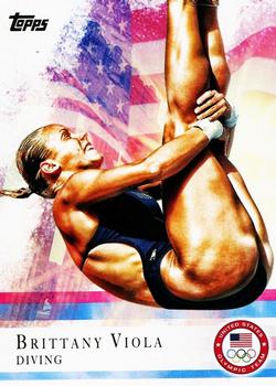 2012 Topps U.S. Olympic Team & Hopefuls #38 Brittany Viola Front
