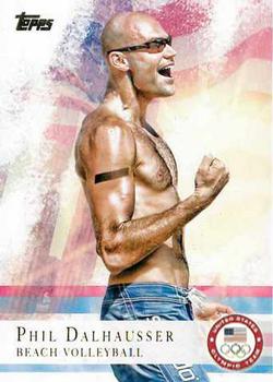 2012 Topps U.S. Olympic Team & Hopefuls #45 Phil Dalhausser Front