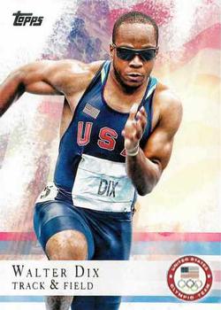 2012 Topps U.S. Olympic Team & Hopefuls #4 Walter Dix Front