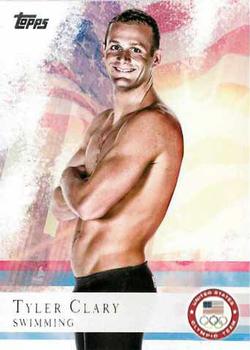 2012 Topps U.S. Olympic Team & Hopefuls #52 Tyler Clary Front