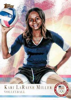 2012 Topps U.S. Olympic Team & Hopefuls #54 Kari LaRaine Miller Front