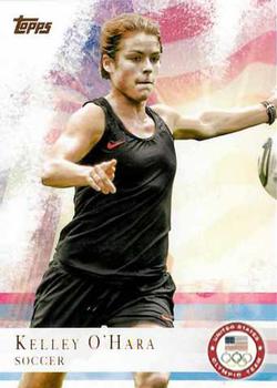 2012 Topps U.S. Olympic Team & Hopefuls #61 Kelley O'Hara Front
