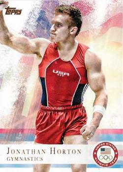 2012 Topps U.S. Olympic Team & Hopefuls #80 Jonathan Horton Front