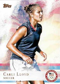 2012 Topps U.S. Olympic Team & Hopefuls #83 Carli Lloyd Front
