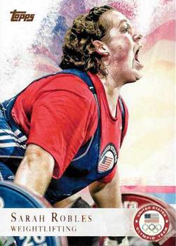 2012 Topps U.S. Olympic Team & Hopefuls #89 Sarah Robles Front