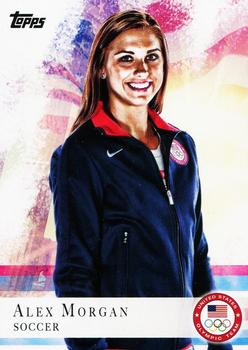 2012 Topps U.S. Olympic Team & Hopefuls #90 Alex Morgan Front