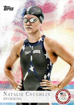 2012 Topps U.S. Olympic Team & Hopefuls #9 Natalie Coughlin Front