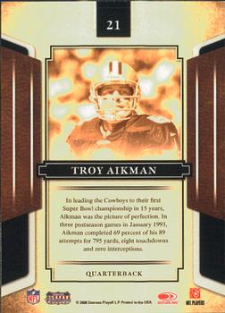 2008 Donruss Sports Legends #21 Troy Aikman Back