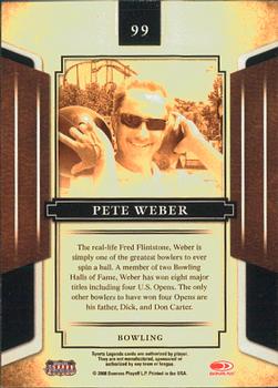 2008 Donruss Sports Legends #99 Pete Weber Back