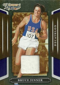 2008 Donruss Sports Legends - Materials Mirror Blue #23 Bruce Jenner Front