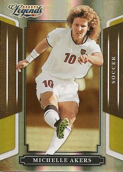 2008 Donruss Sports Legends - Mirror Gold #33 Michelle Akers Front