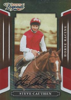 2008 Donruss Sports Legends - Signatures Mirror Red #106 Steve Cauthen Front