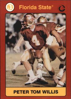1990-91 Collegiate Collection Florida State Seminoles #11 Peter Tom Willis Front