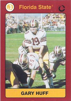 1990-91 Collegiate Collection Florida State Seminoles #20 Gary Huff Front