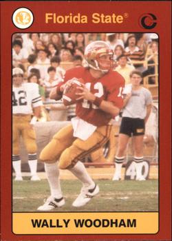 1990-91 Collegiate Collection Florida State Seminoles #37 Wally Woodham Front