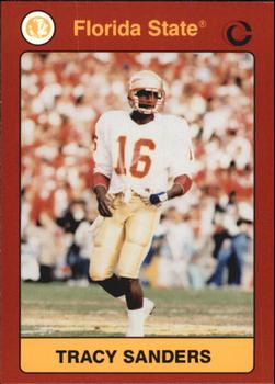 1990-91 Collegiate Collection Florida State Seminoles #65 Tracy Sanders Front